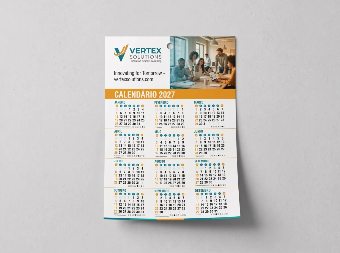 Calendário de Parede | 21x30