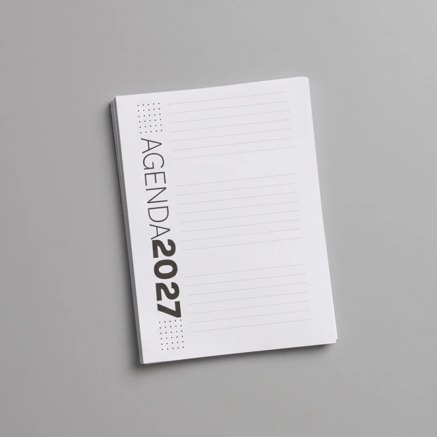 Miolo Agenda Padrão Relâmpago 2027